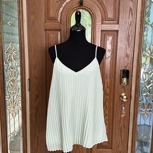 017 a new day Mint Green Adjustable Tank Top